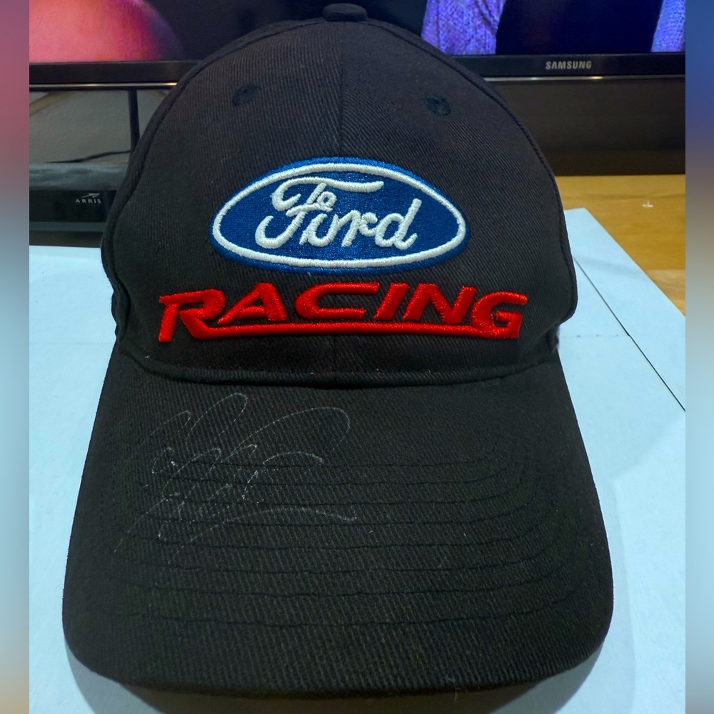 Signed Ford Racing Hat